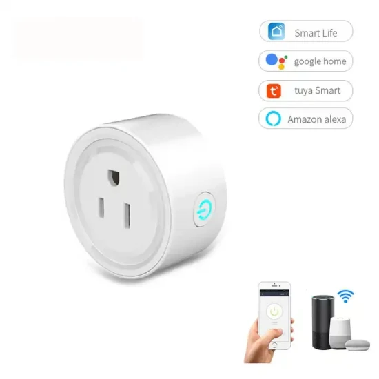 EU Us Smart Plug Tuya WiFi Remote Steckdose